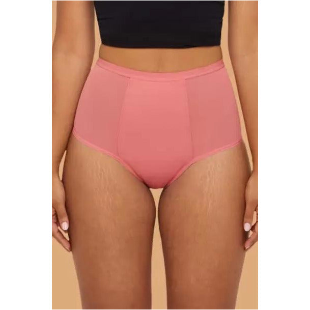 Hannah Coral Pink Print Panty